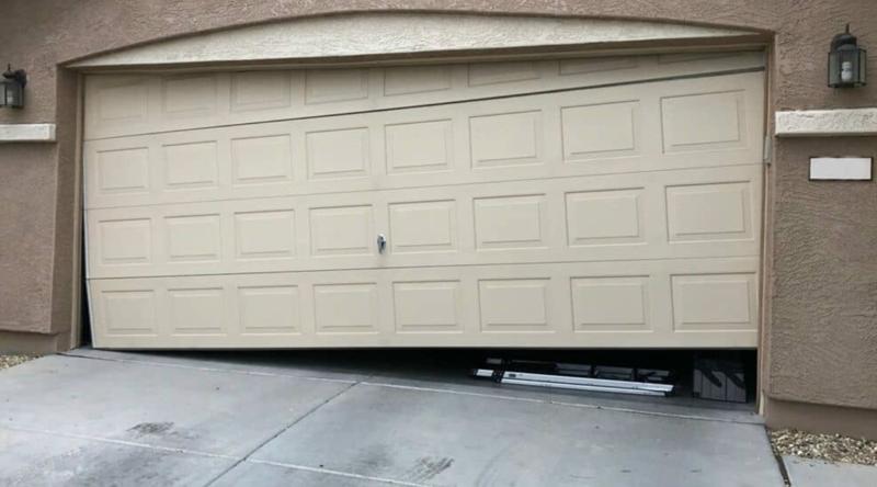 Signs of a Garage Door Off Track