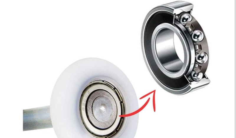 Steel Rollers with Bearings