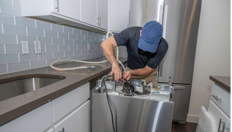 Dishwasher Installation Process