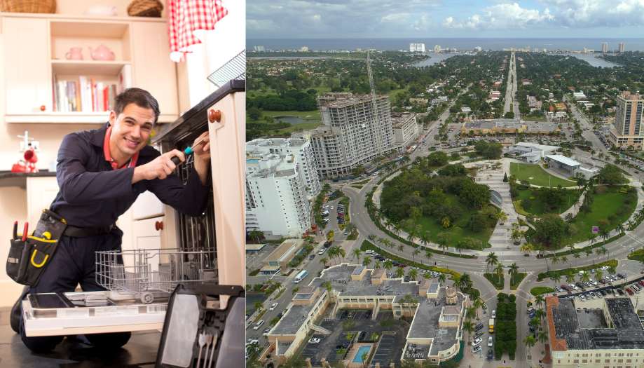 Dishwasher Installation in Hollywood Fl Photo