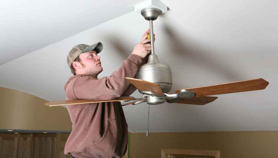 Fan installation from local handyman services