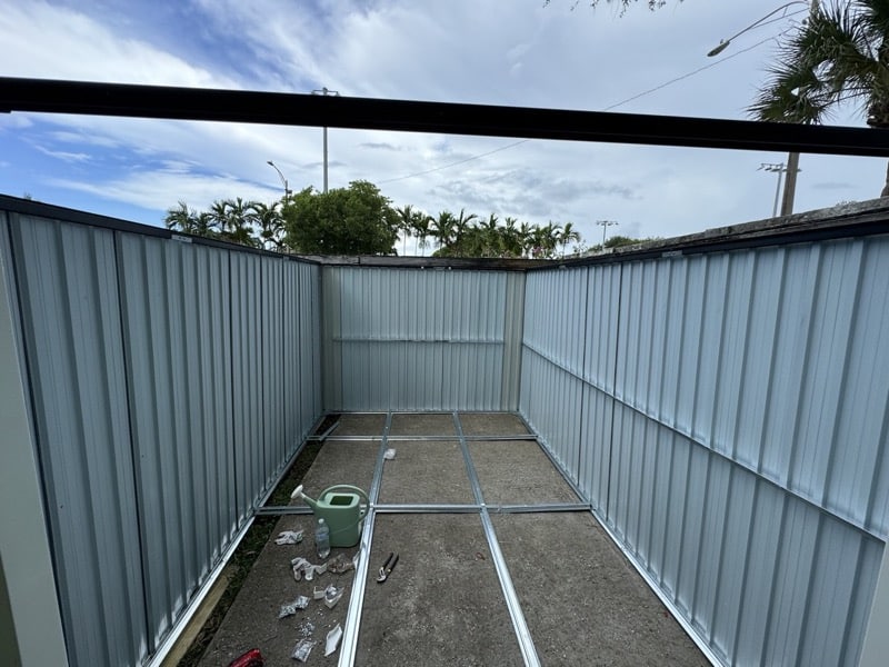 Shed Installation in Broward 