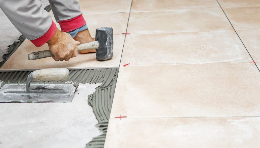 floor - tile installing